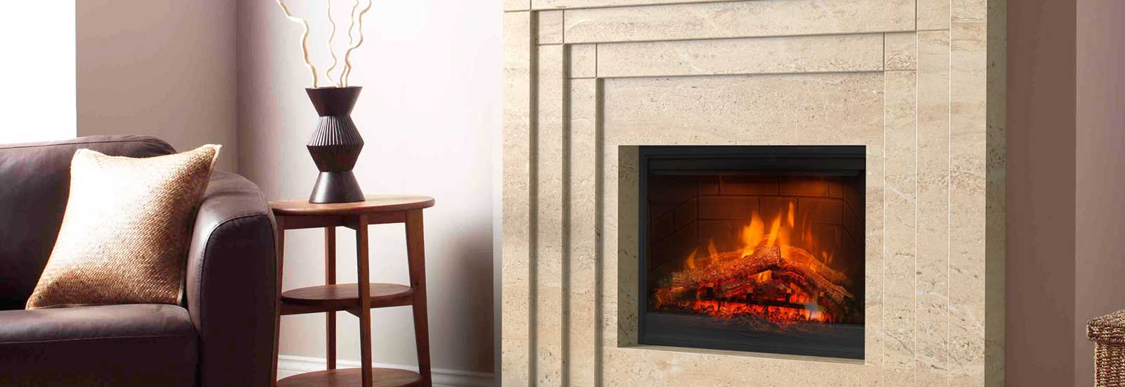 Пример камина из мрамора на заказ Фото камина из мрамора